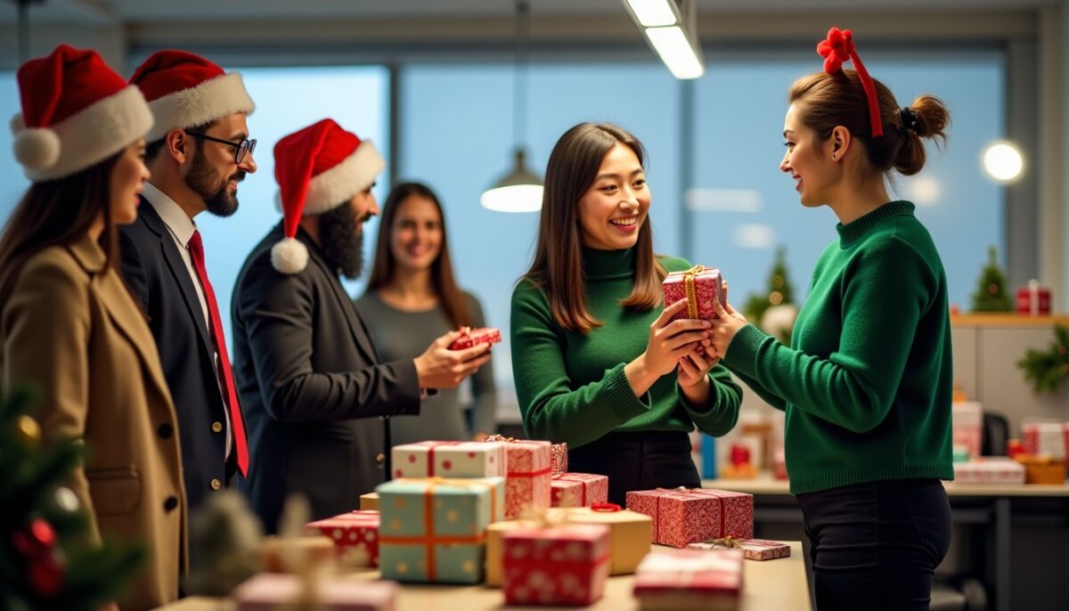 Secret Santa au bureau : un échange de cadeaux qui peut virer au malaise