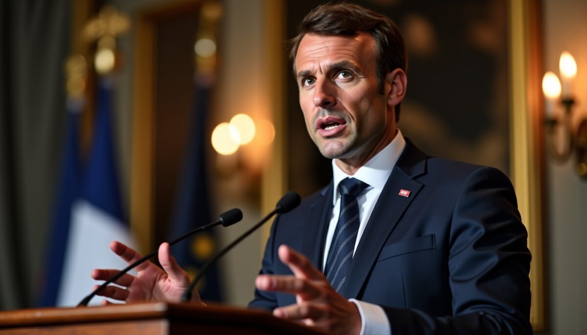 Macron plaide pour une politique favorisant la natalité en France