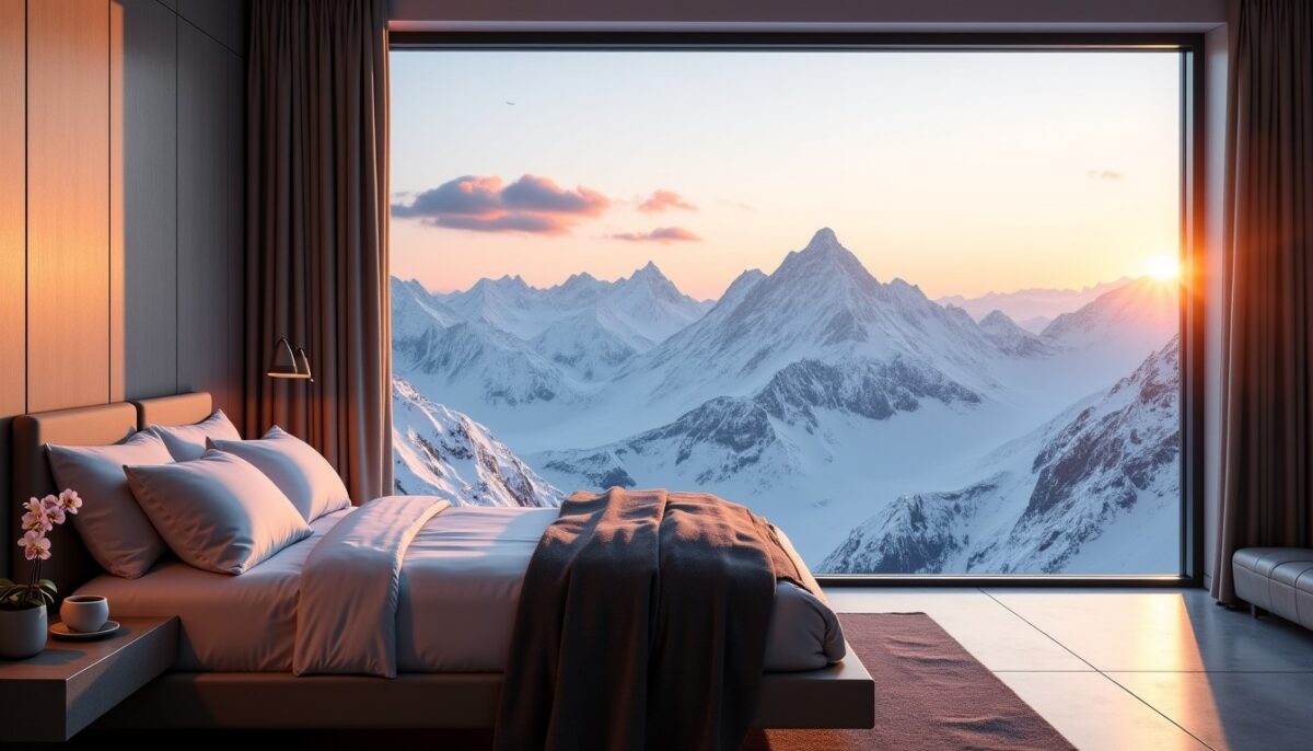 Découvrez l'expérience unique dans l'hôtel perché au sommet du monde