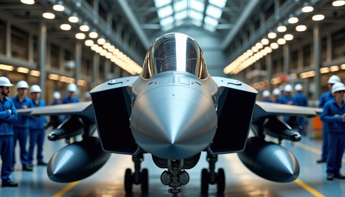 Dassault inaugure une usine géante à Cergy pour booster la production du Rafale